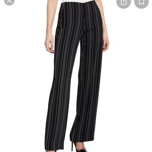 Gorgeous Elie Tahari striped straight leg trousers